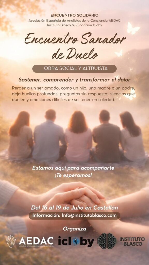 Encuentro Sanador de duelo Solidario en Castellón